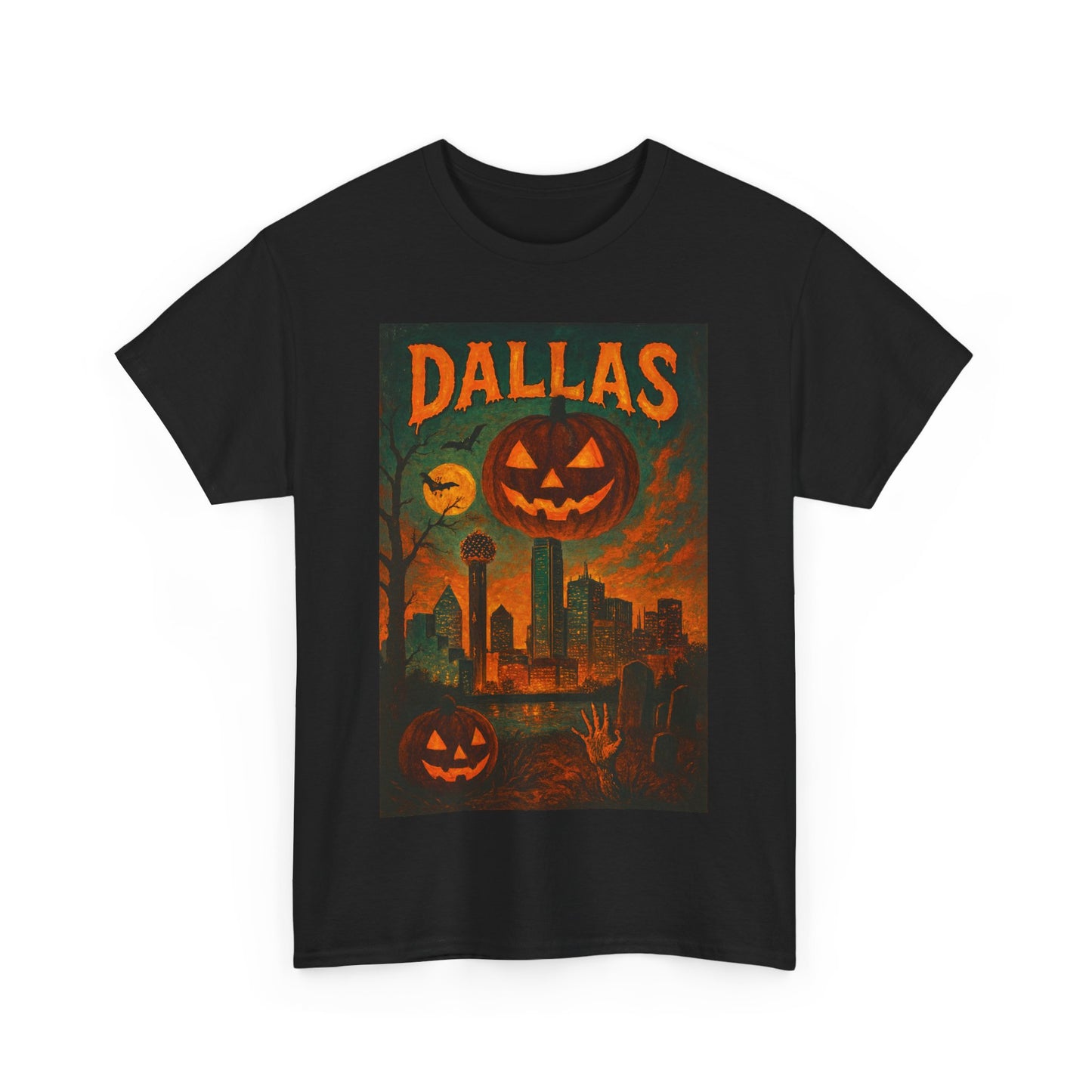 Adult Unisex Surreal Halloween Dallas Tee