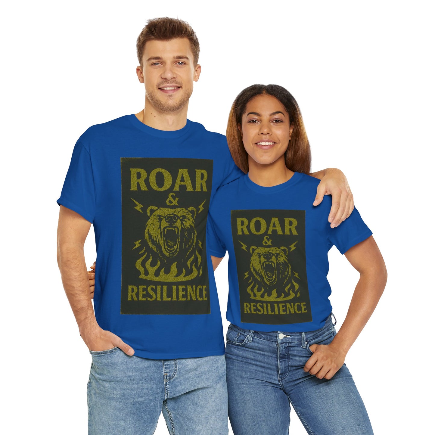Adult Unisex ' Bear Roar & Resilience' Tee