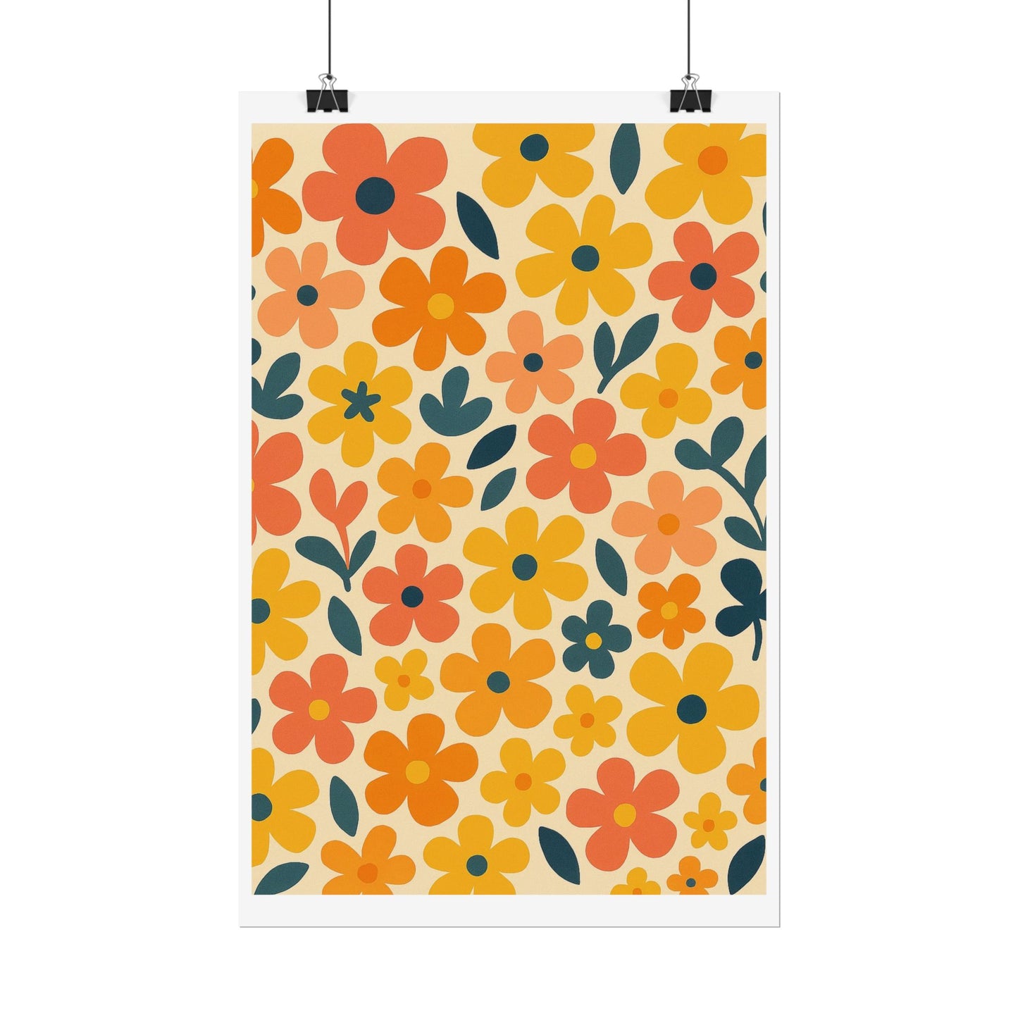 Vibrant Floral Print