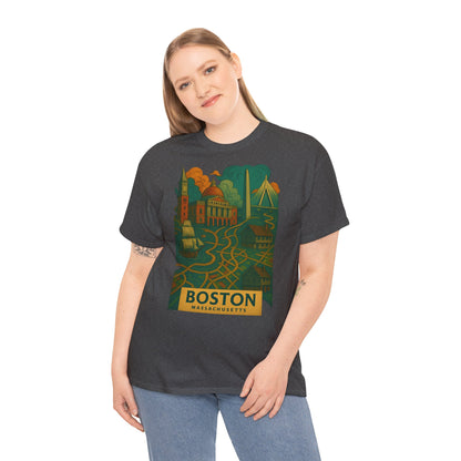 Adult Unisex Boston Surreal Tee