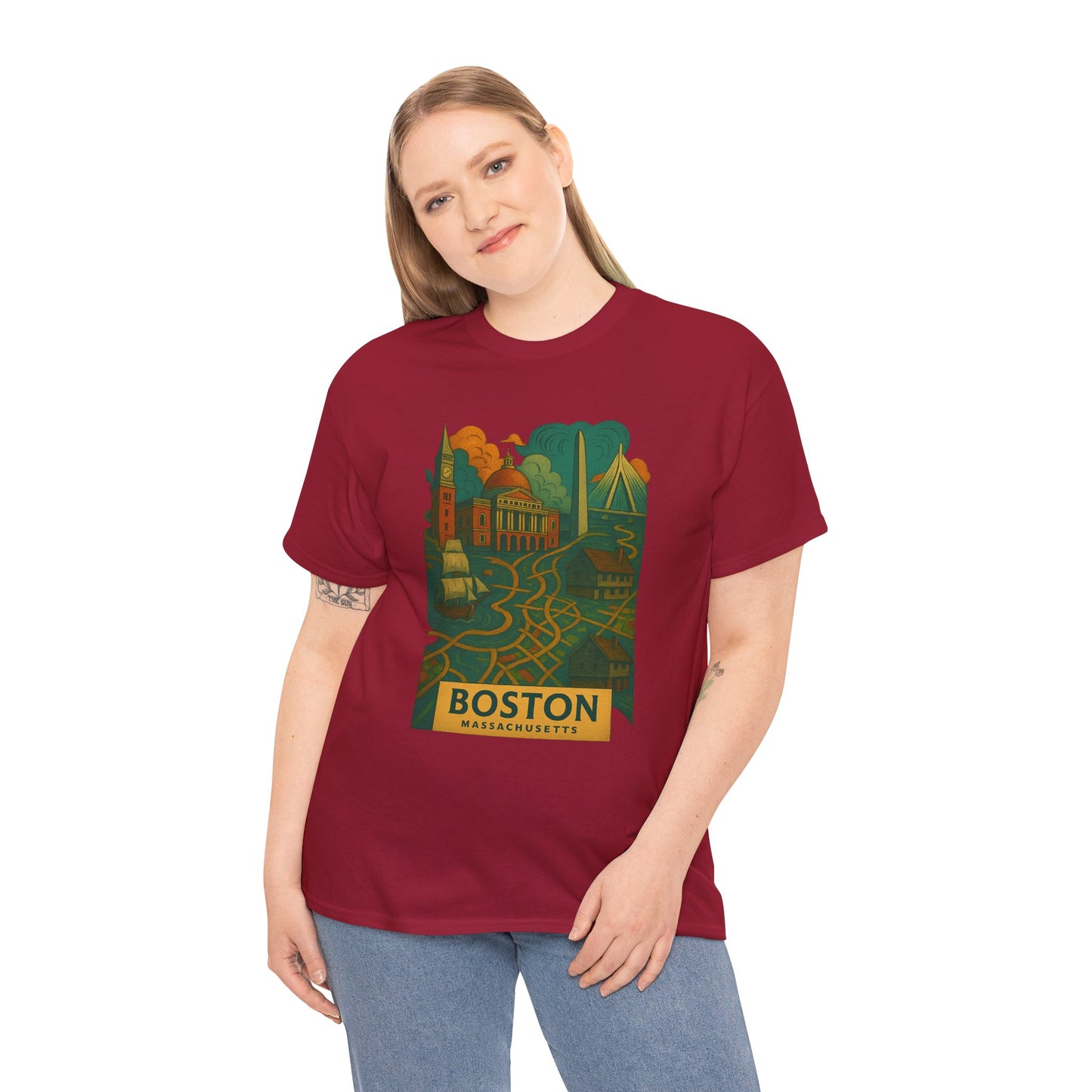 Adult Unisex Boston Surreal Tee (North America Customers)