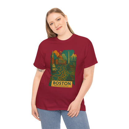 Adult Unisex Boston Surreal Tee (North America Customers)