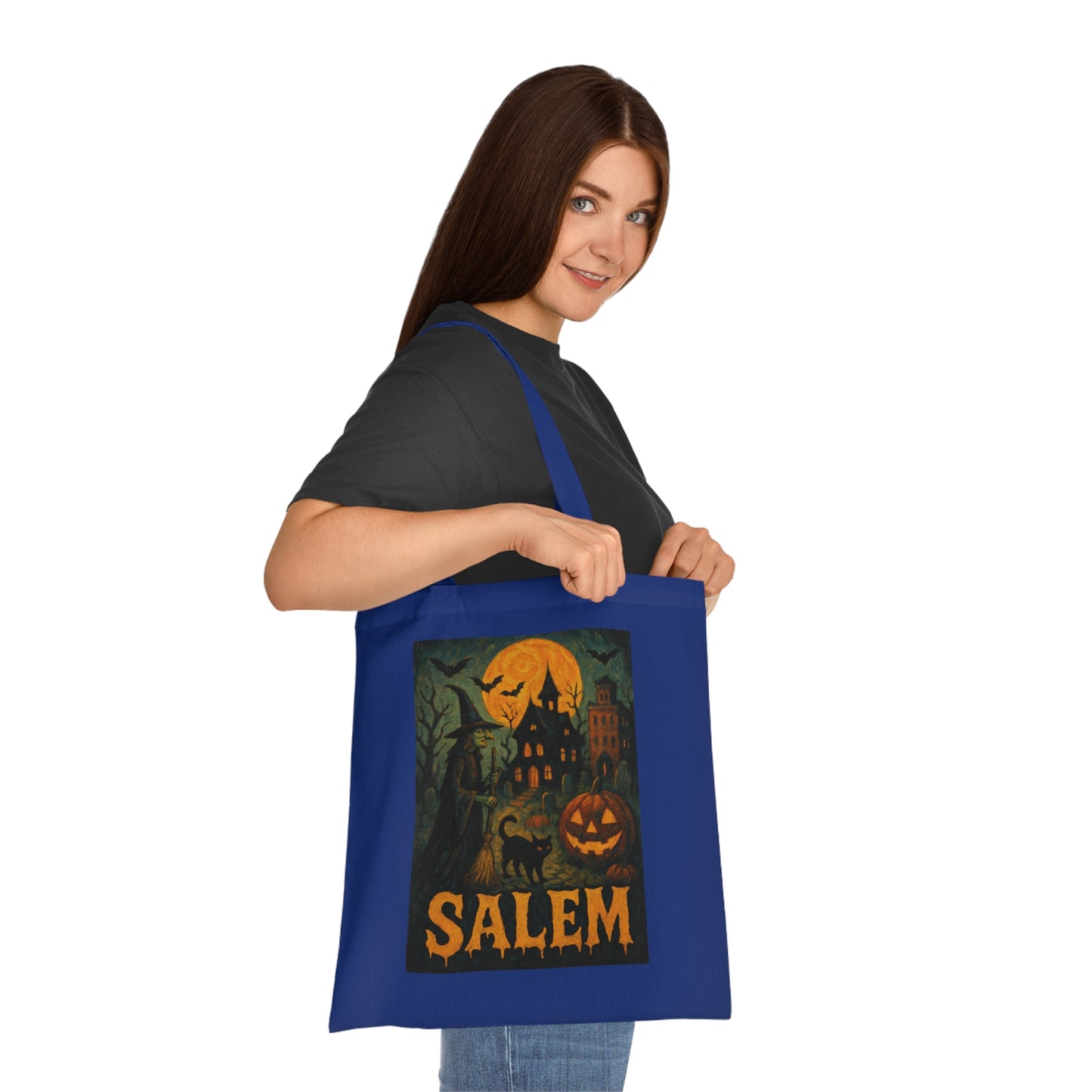 Surreal Halloween Salem Tote