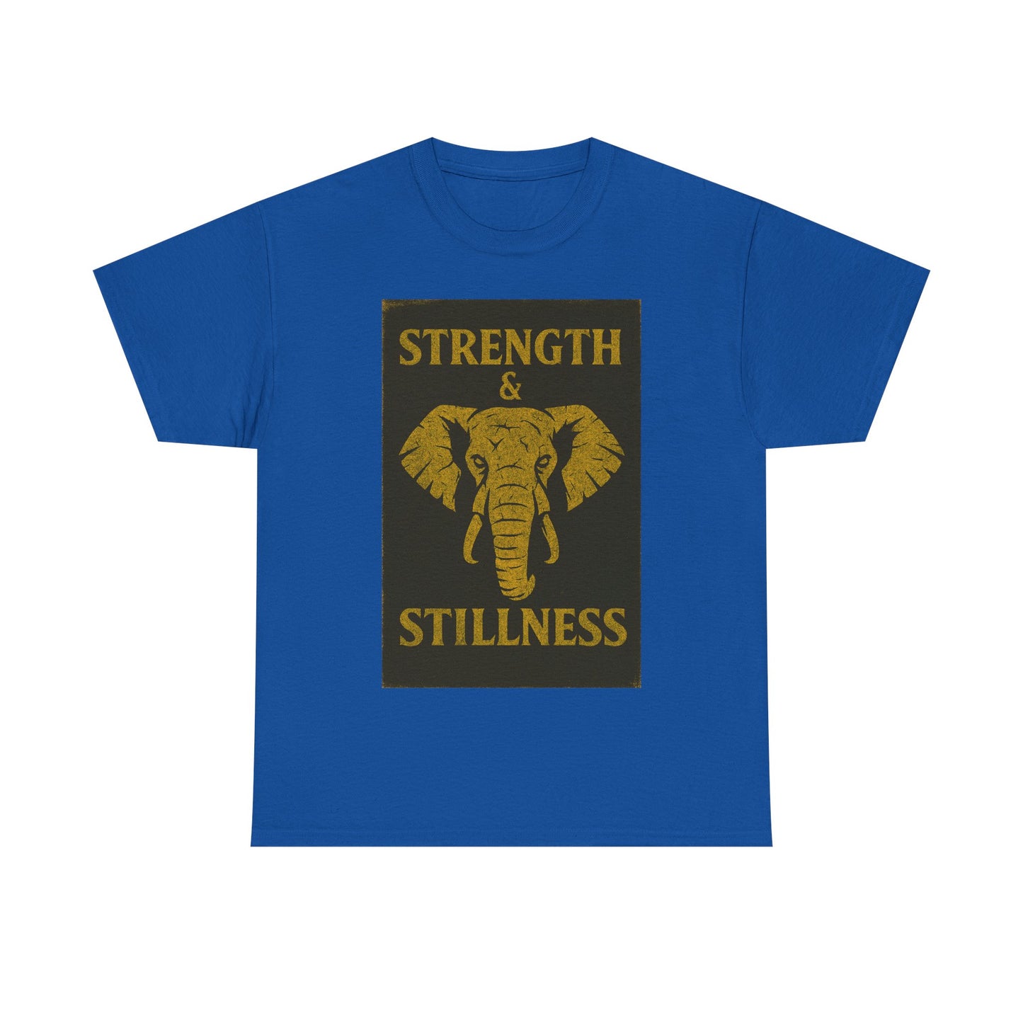 Adult Unisex 'Elephant Strength & Stillness' Tee