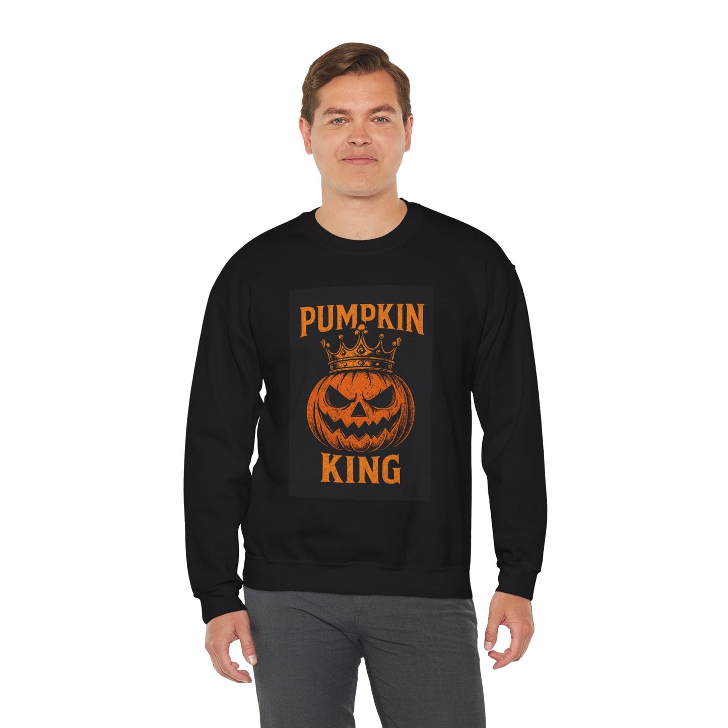 Men's Pumpkin King Crewneck Sweatshirt