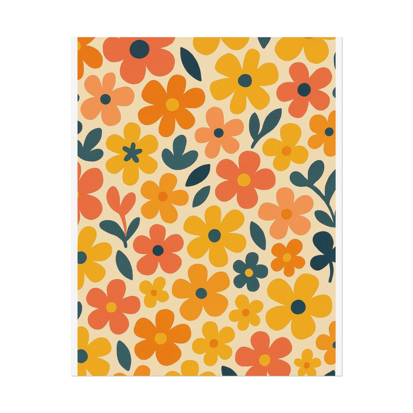 Vibrant Floral Print