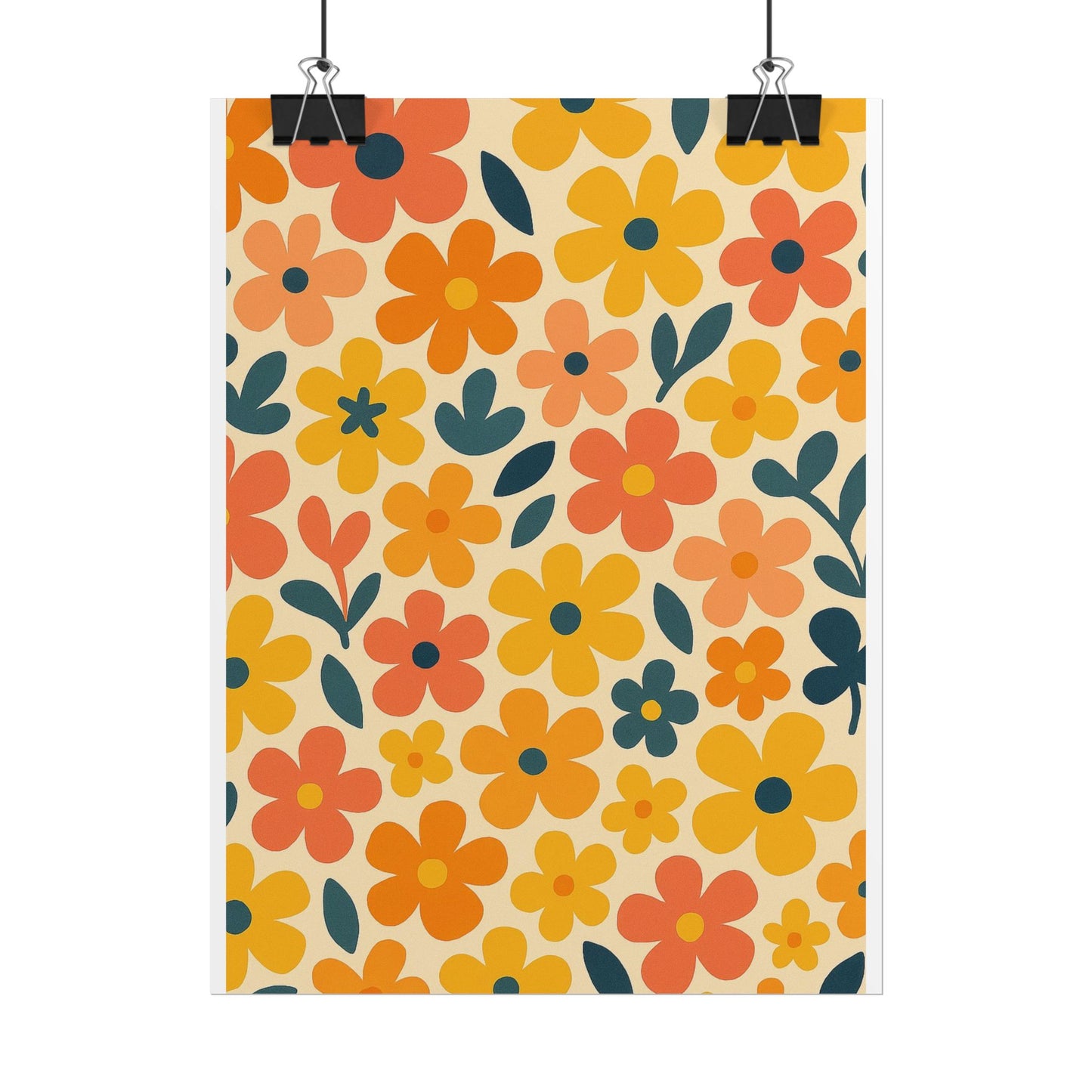 Vibrant Floral Print