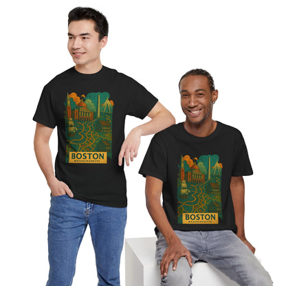 Adult Unisex Boston Surreal Tee (North America Customers)