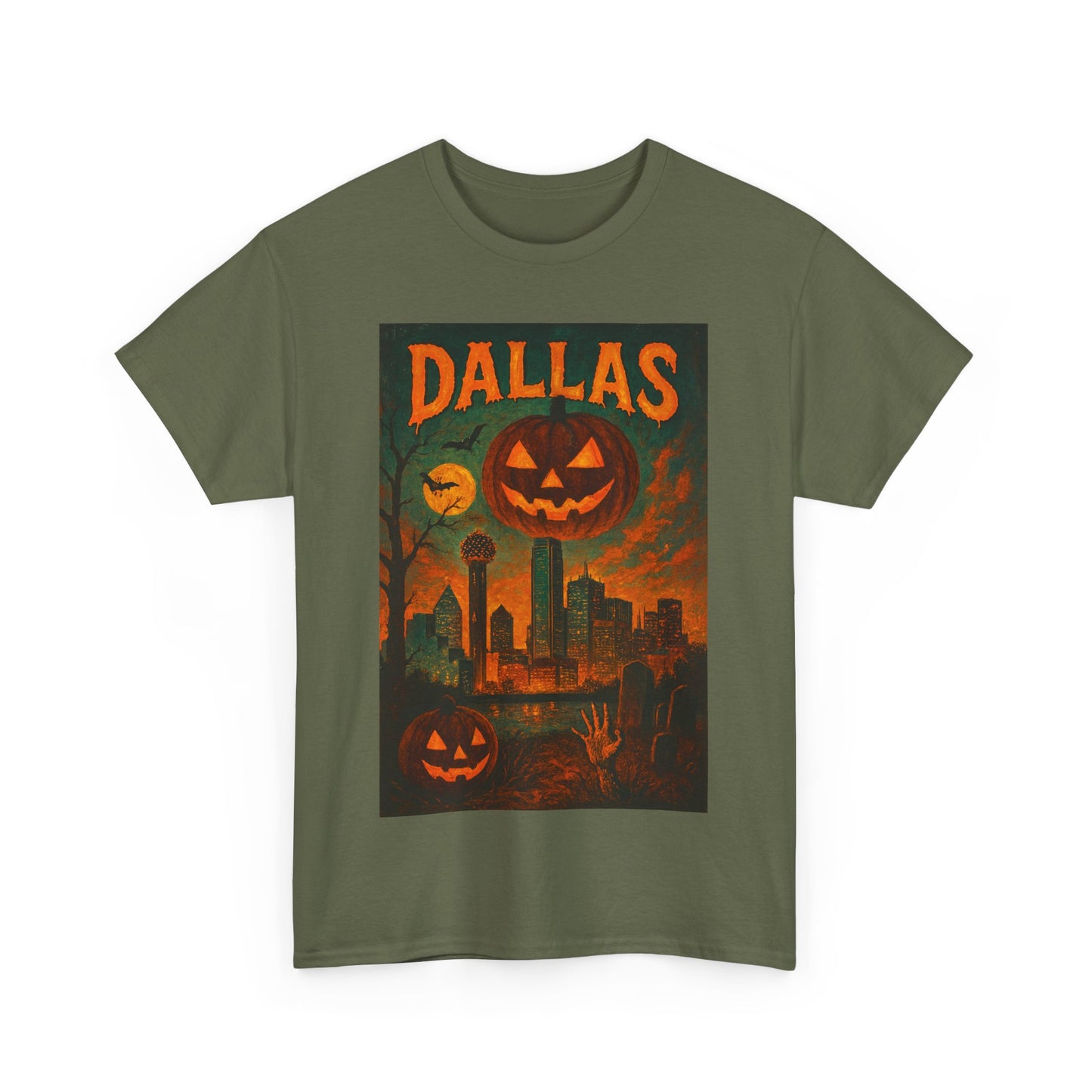 Adult Unisex Surreal Halloween Dallas Tee