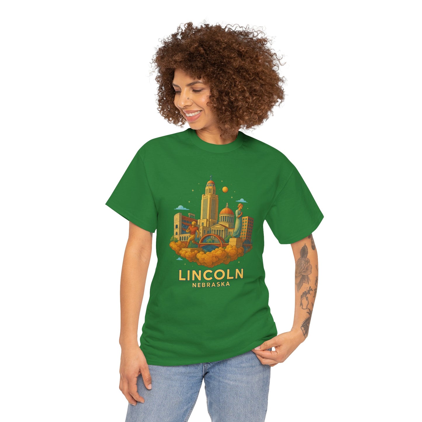 Adult Unisex Lincoln, NE Graphic Tee (North America Customers)