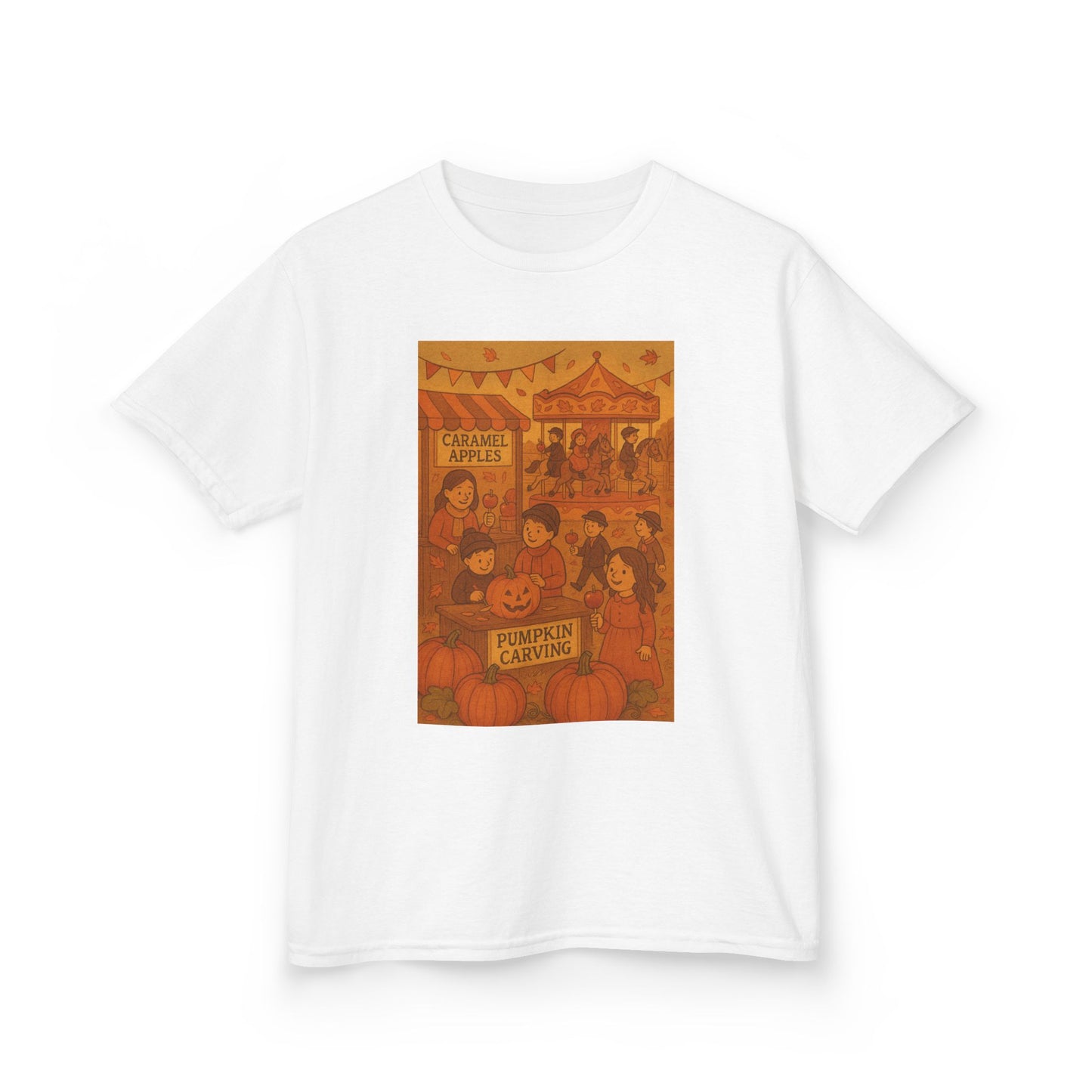 Kids Vintage Autumn Carnival Tee
