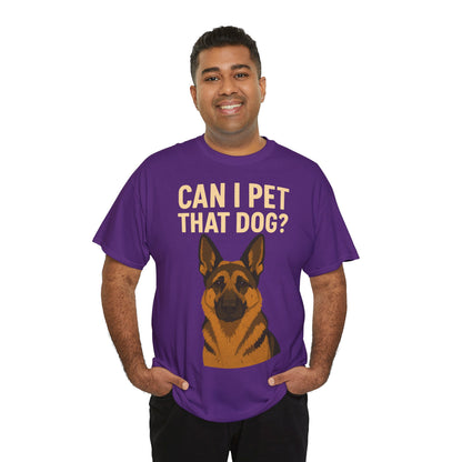 Can I Pet That Dog? Unisex Adult Unisex Tee