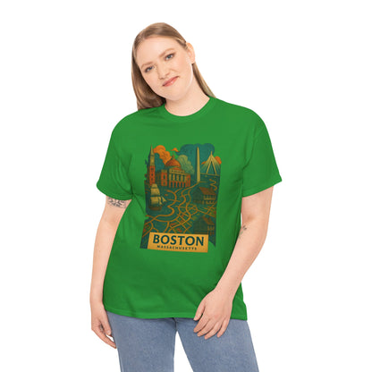Adult Unisex Boston Surreal Tee (North America Customers)