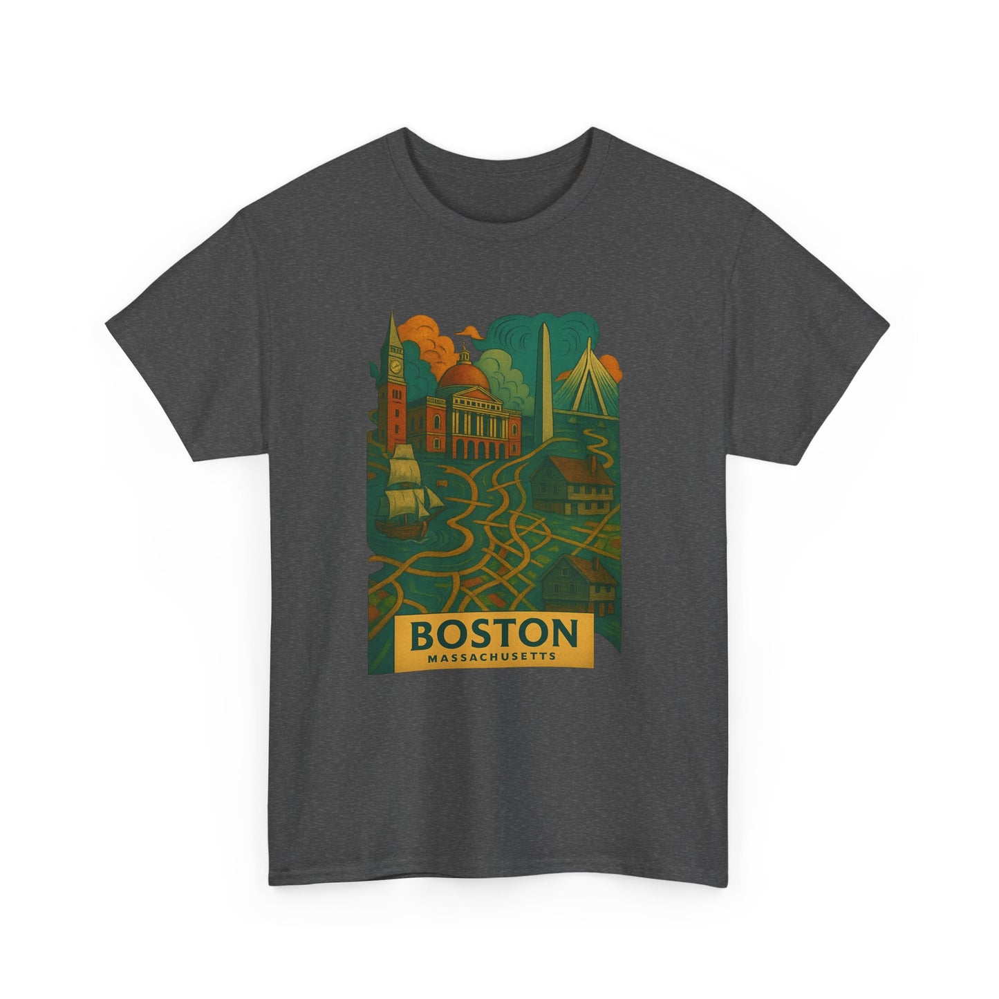 Adult Unisex Boston Surreal Tee (North America Customers)