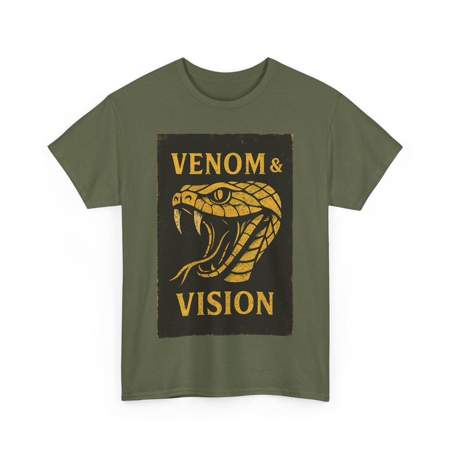 Adult Unisex 'Snake Venom & Vision' Tee