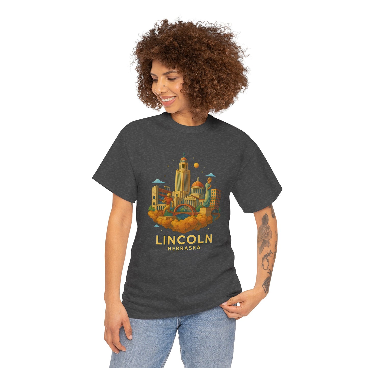 Adult Unisex Lincoln, NE Graphic Tee (North America Customers)