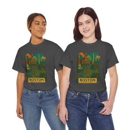 Adult Unisex Boston Surreal Tee (North America Customers)