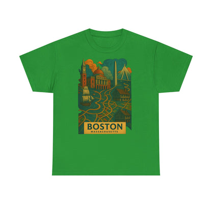Adult Unisex Boston Surreal Tee