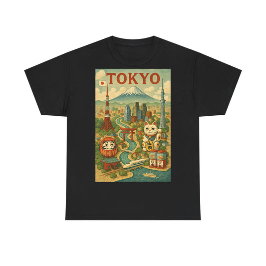 Adult Unisex Surreal Vintage Tokyo Tee