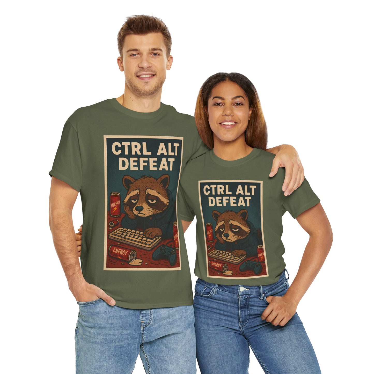 CTRL ALT DEFEAT Adult Unisex Tee