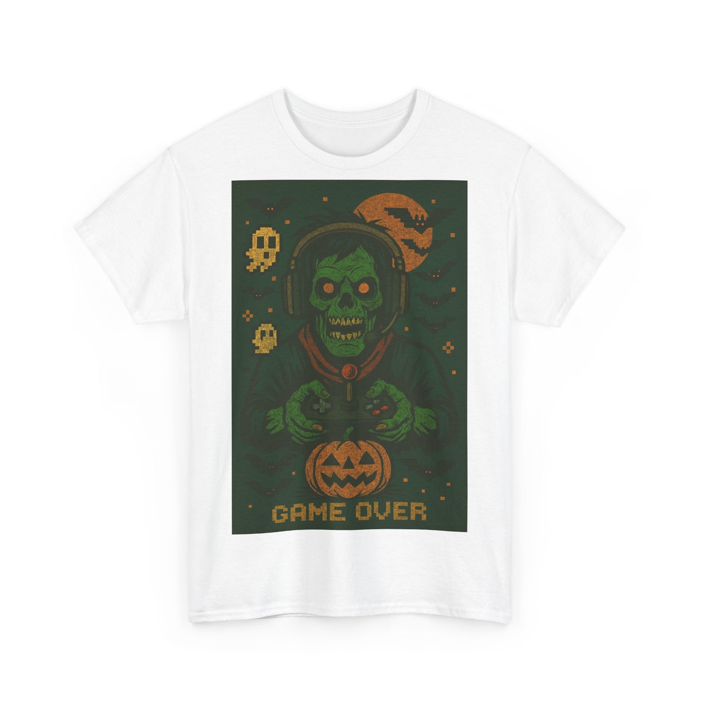 Men's Halloween Zombie Gamer Tee