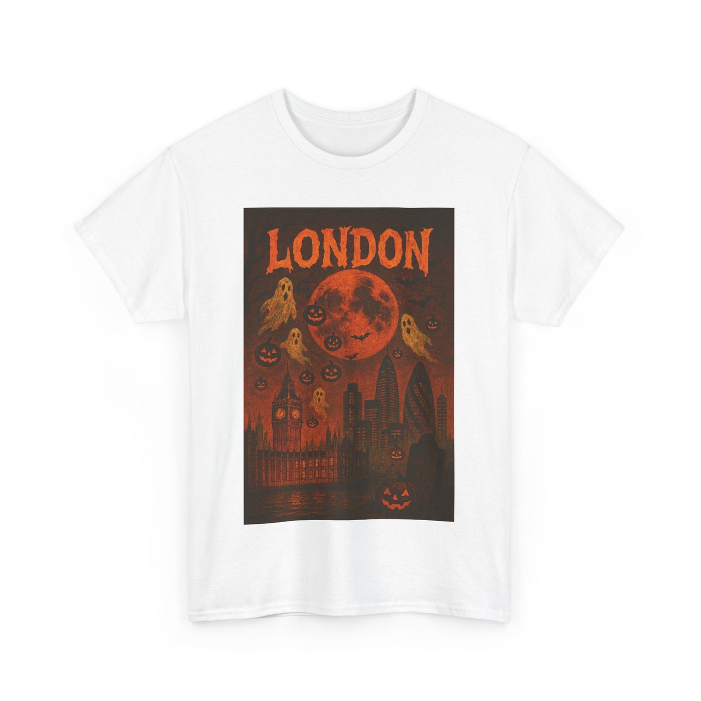 Adult Unisex Vintage Surreal Halloween London Tee
