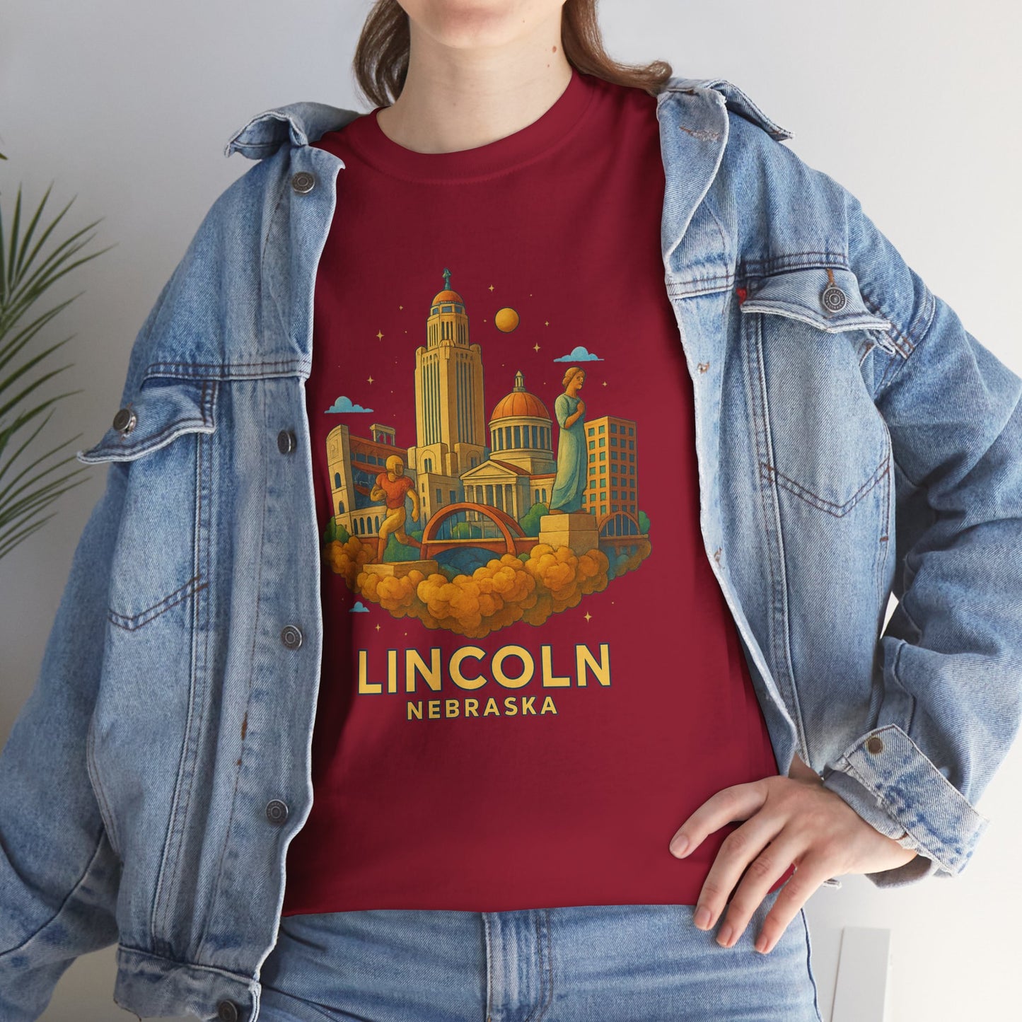Adult Unisex Lincoln, NE Graphic Tee (North America Customers)
