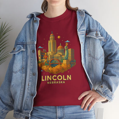 Adult Unisex Lincoln, NE Graphic Tee (North America Customers)