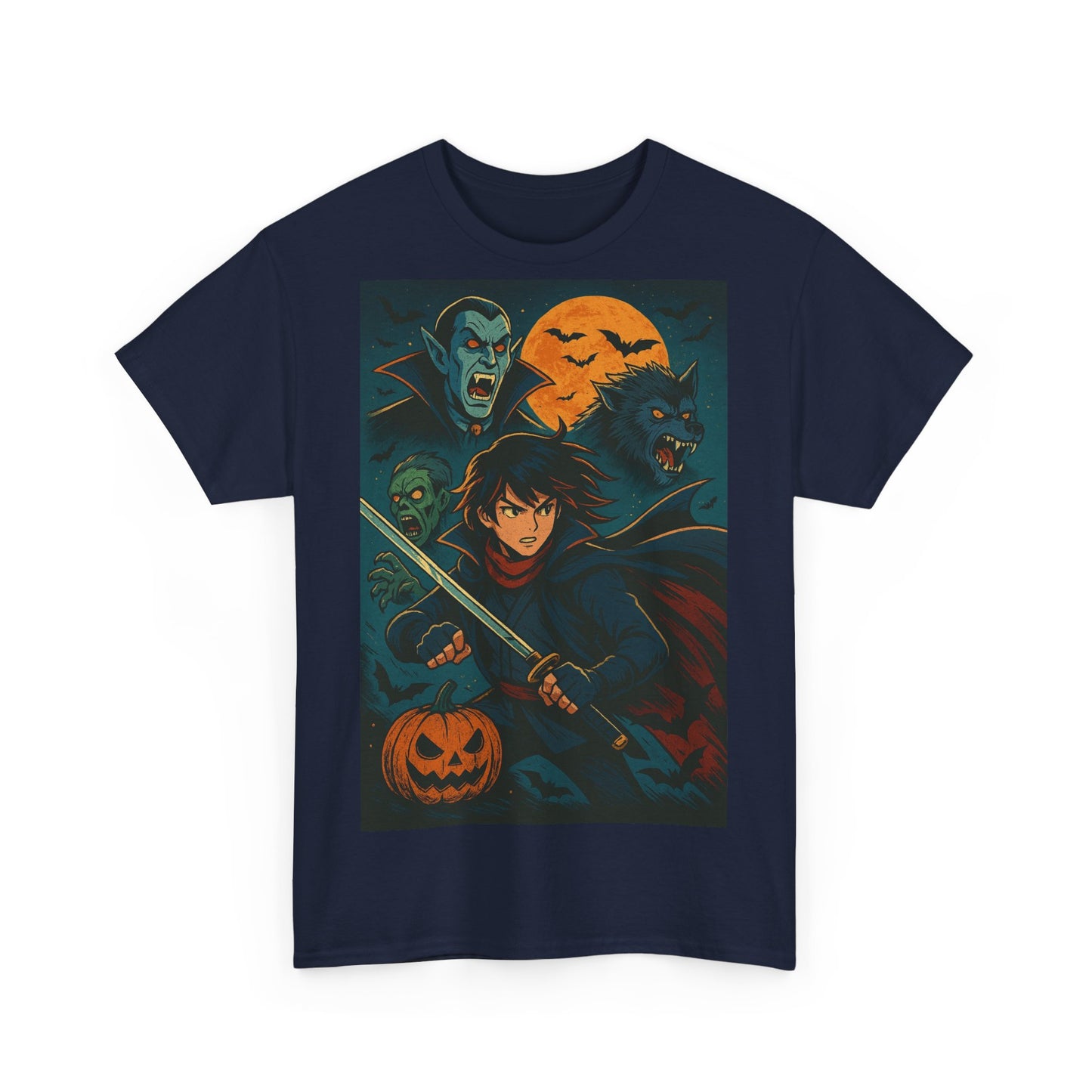 Adult's Anime Halloween Monster Hunter Unisex Tee