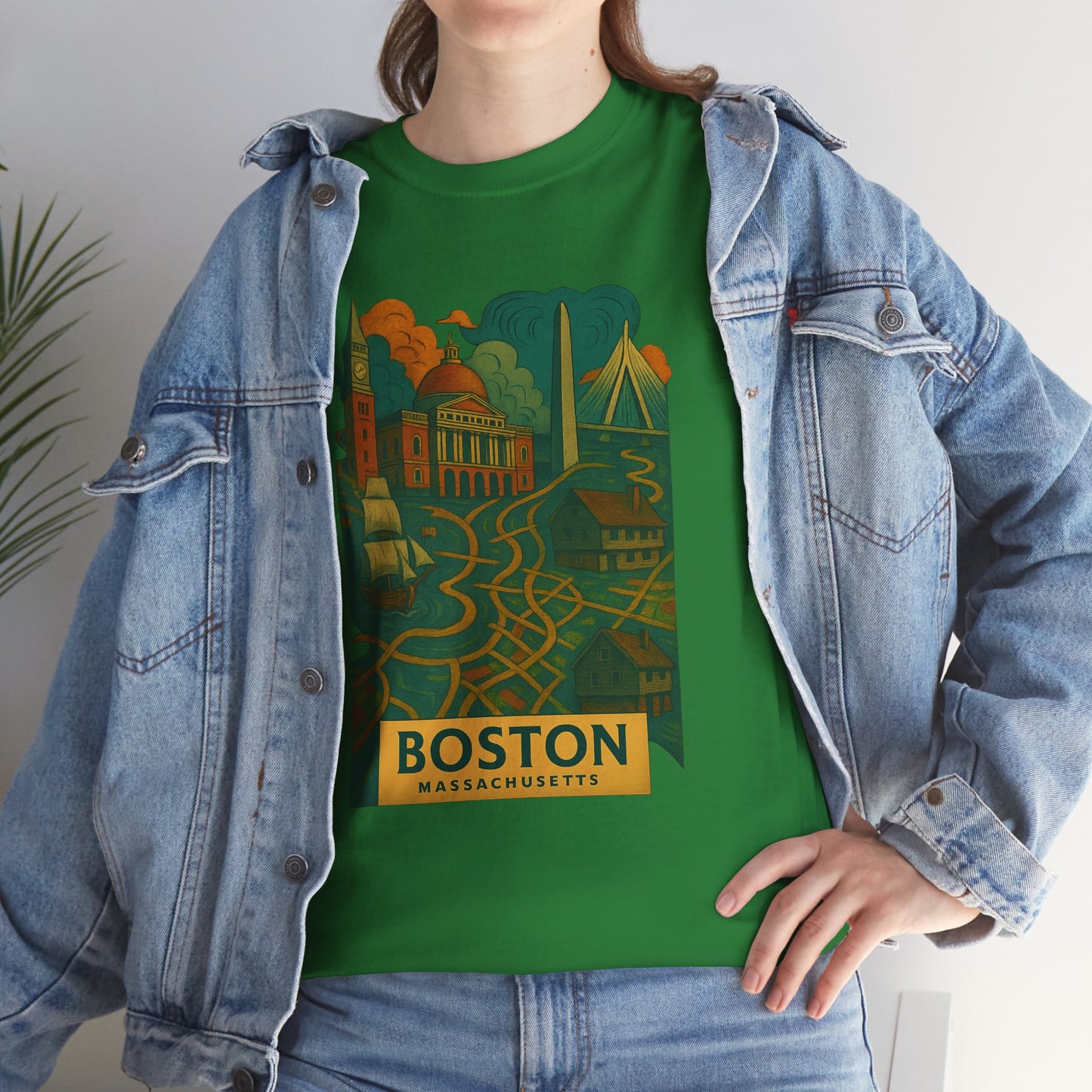 Adult Unisex Boston Surreal Tee (North America Customers)