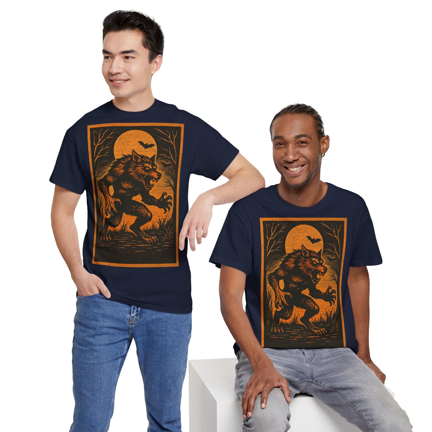 Men's Halloween Werewolf Tee