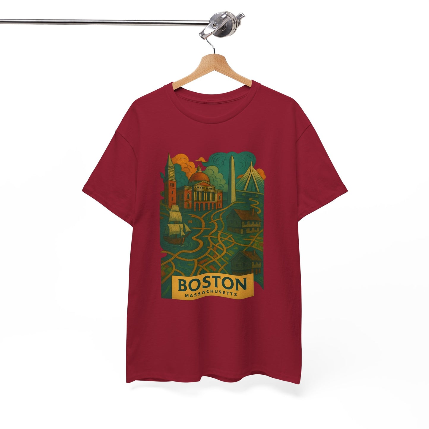 Adult Unisex Boston Surreal Tee (North America Customers)