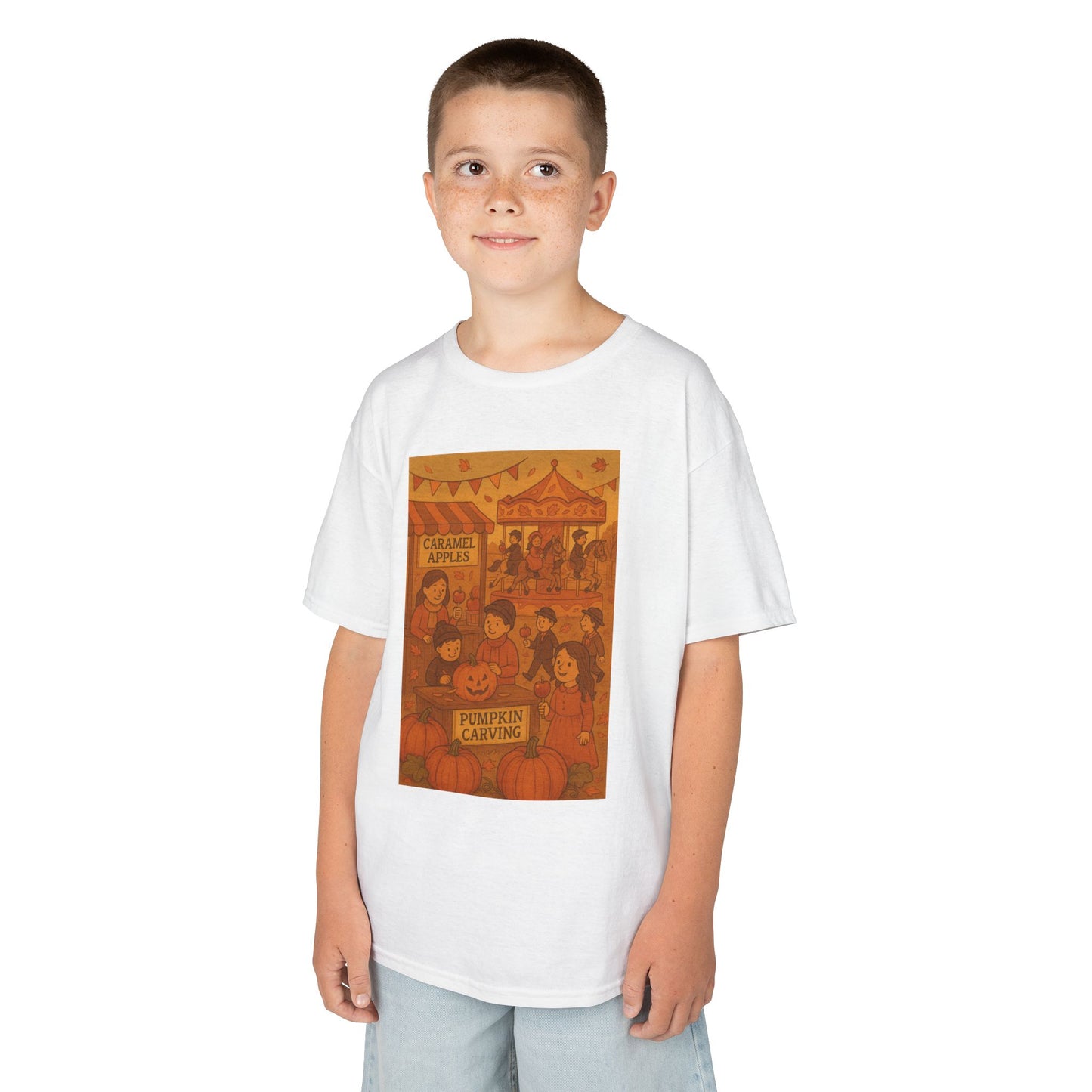 Kids Vintage Autumn Carnival Tee