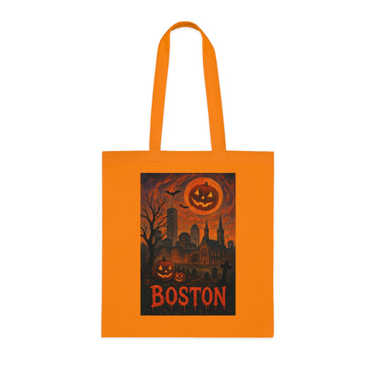 Surreal Halloween Boston Tote