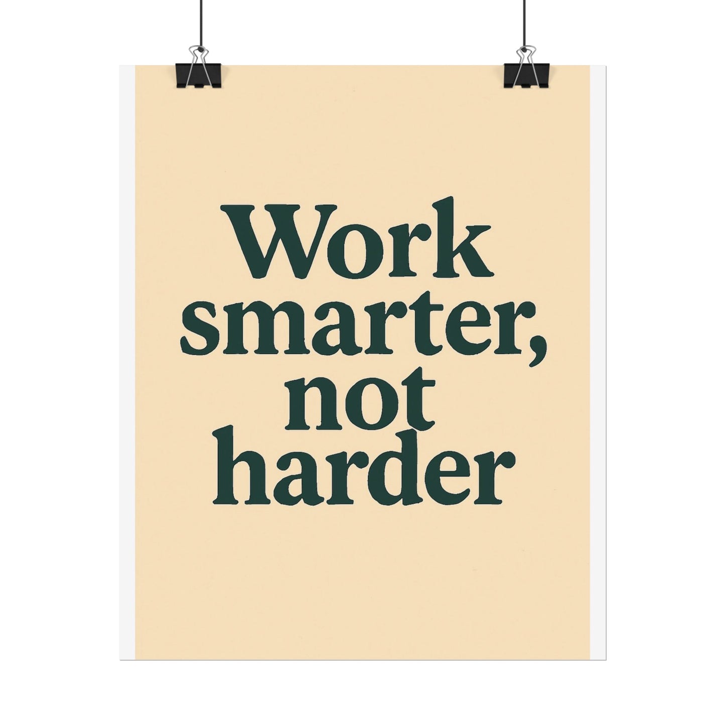 Motivational Poster - Perfect For Your Home Office