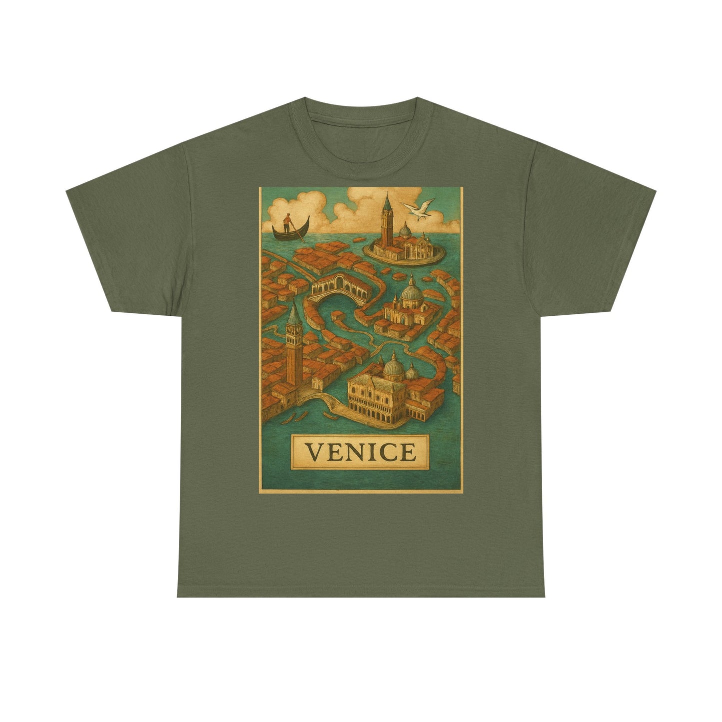 Adult Unisex Surreal Vintage Venice Tee
