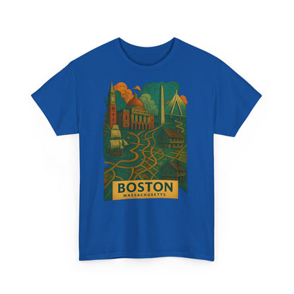 Adult Unisex Boston Surreal Tee