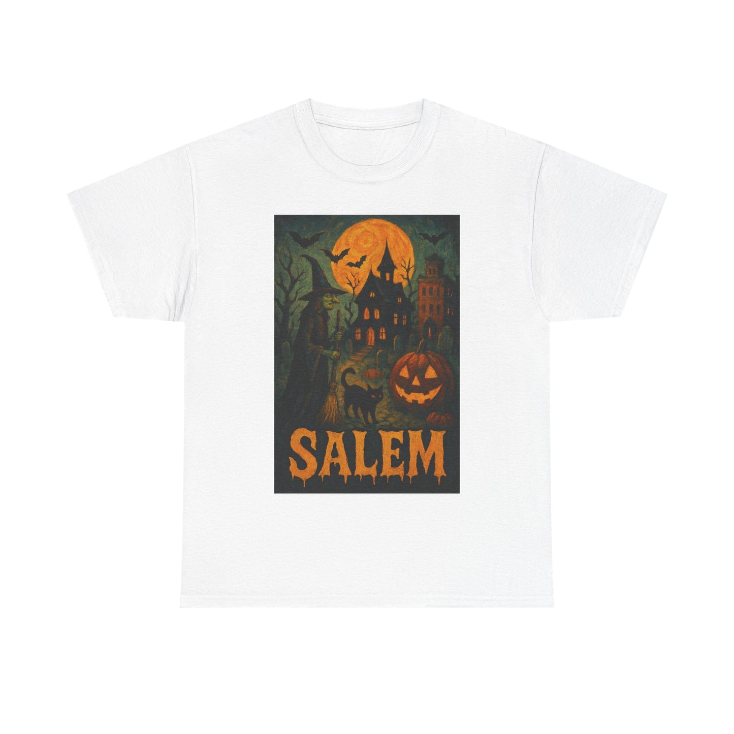 Adult Unisex Surreal Salem Halloween Tee