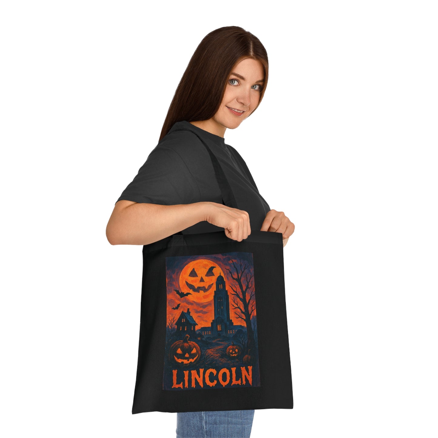 Surreal Halloween Lincoln Tote