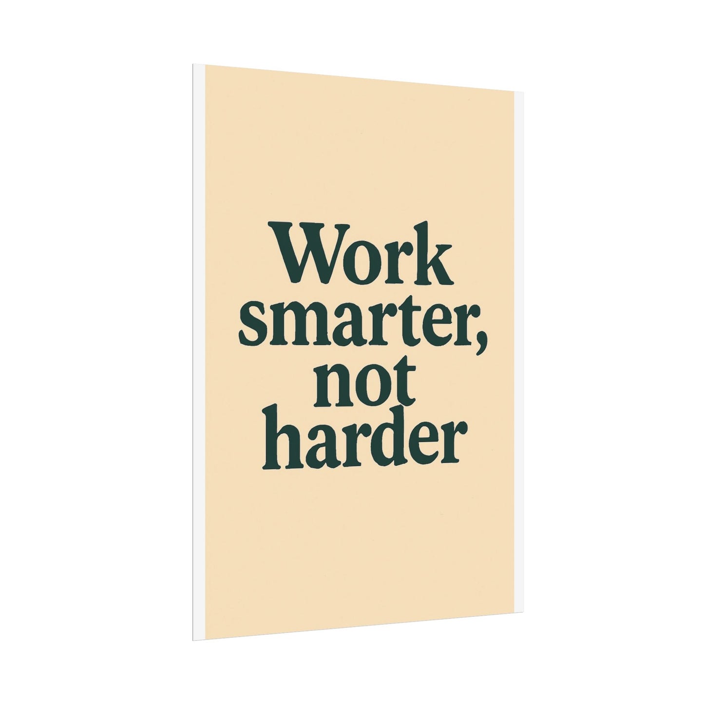 Motivational Poster - Perfect For Your Home Office