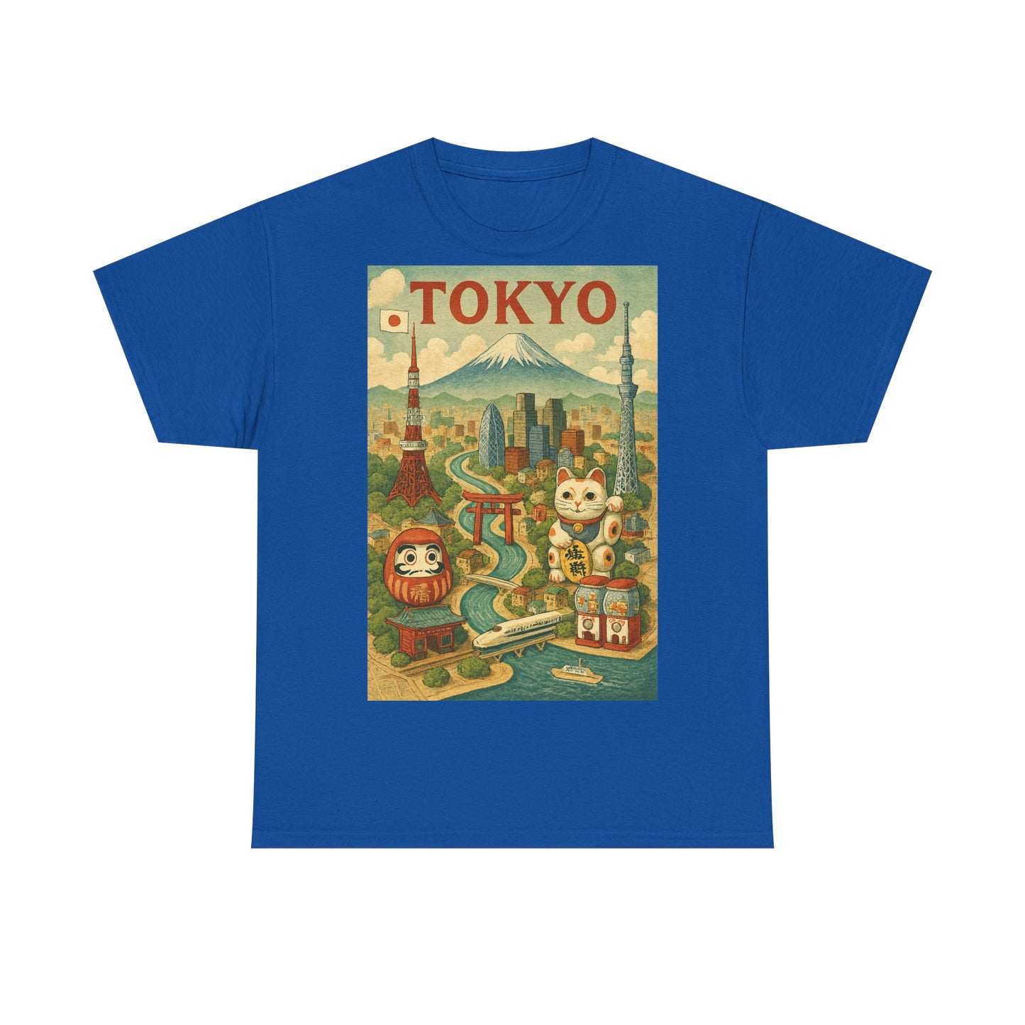 Adult Unisex Surreal Vintage Tokyo Tee