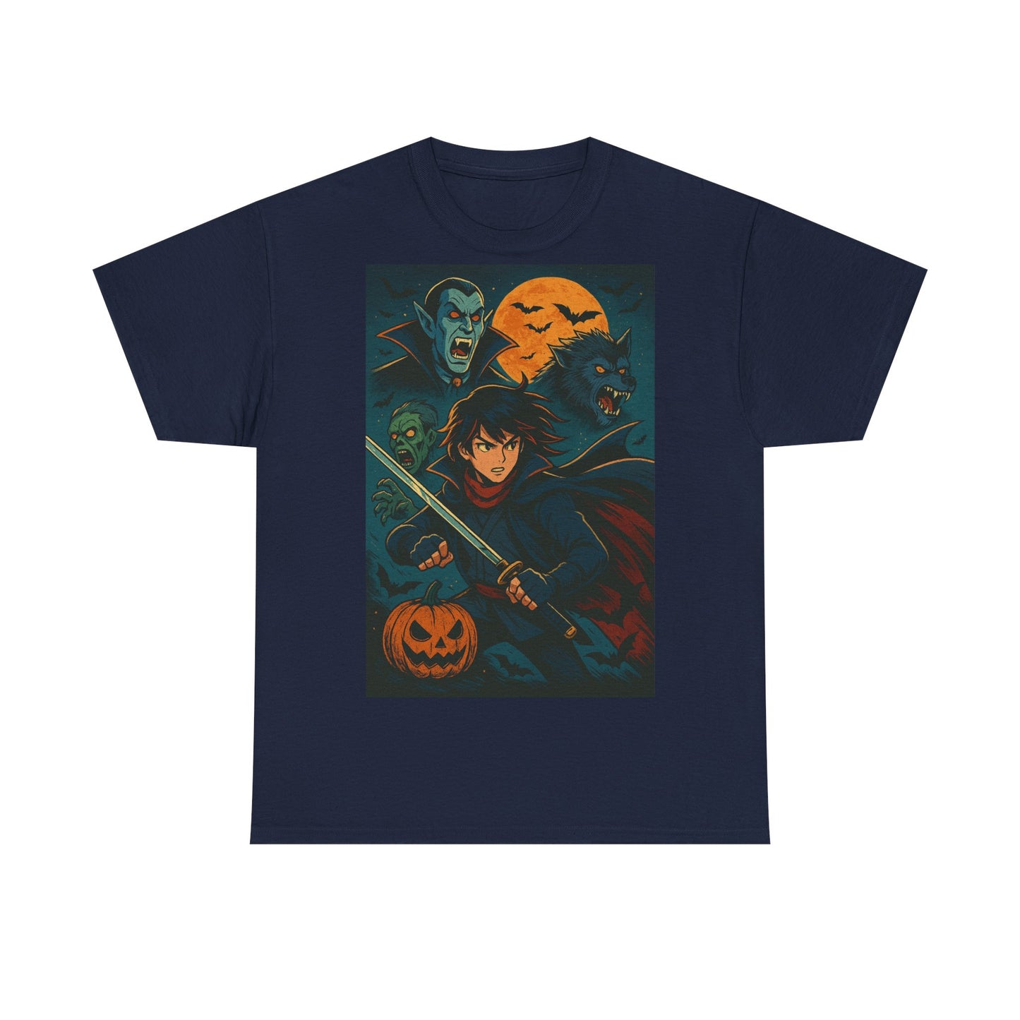 Adult's Anime Halloween Monster Hunter Unisex Tee