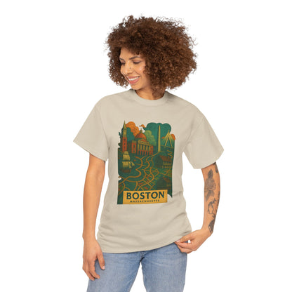Adult Unisex Boston Surreal Tee (North America Customers)