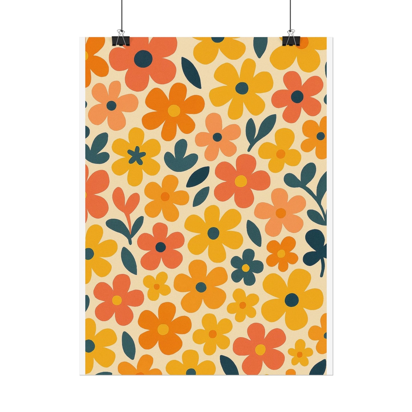 Vibrant Floral Print