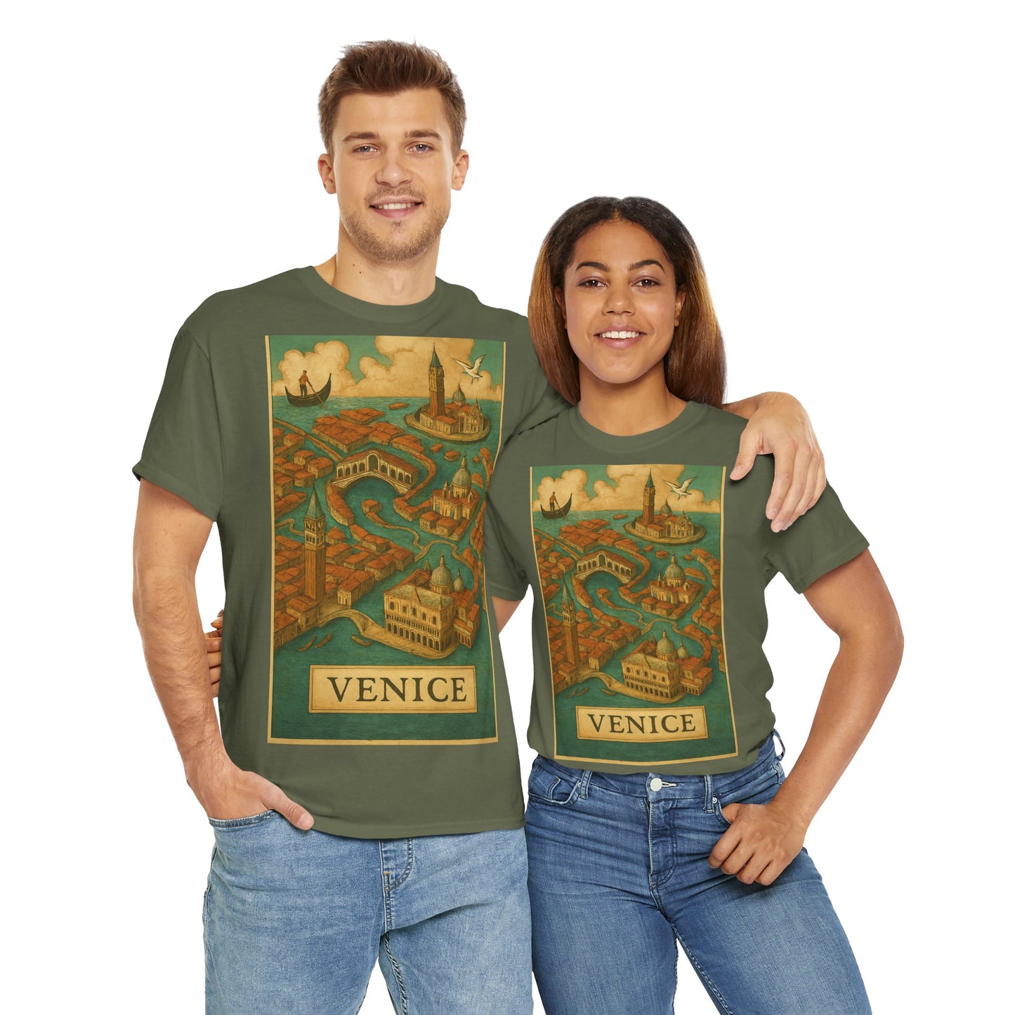 Adult Unisex Surreal Vintage Venice Tee