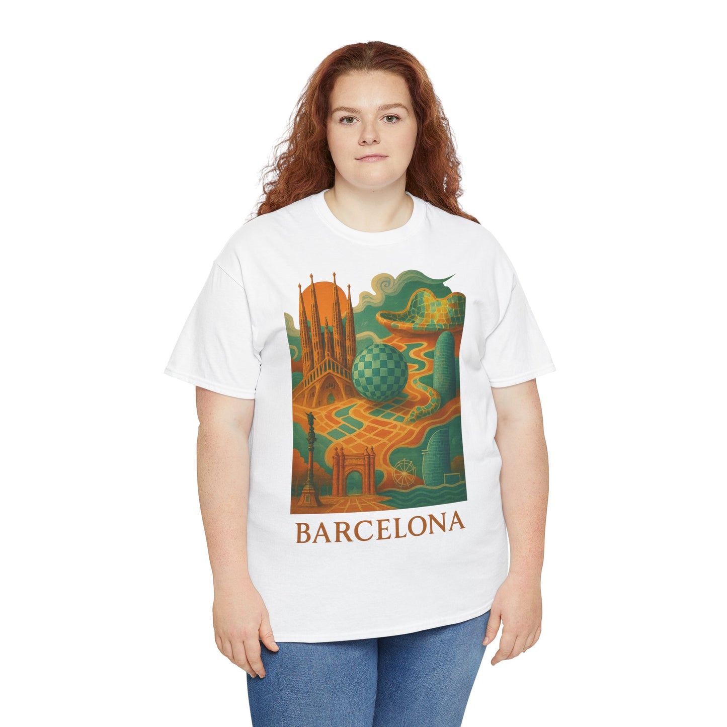 Adult Unisex Surreal Barcelona Tee