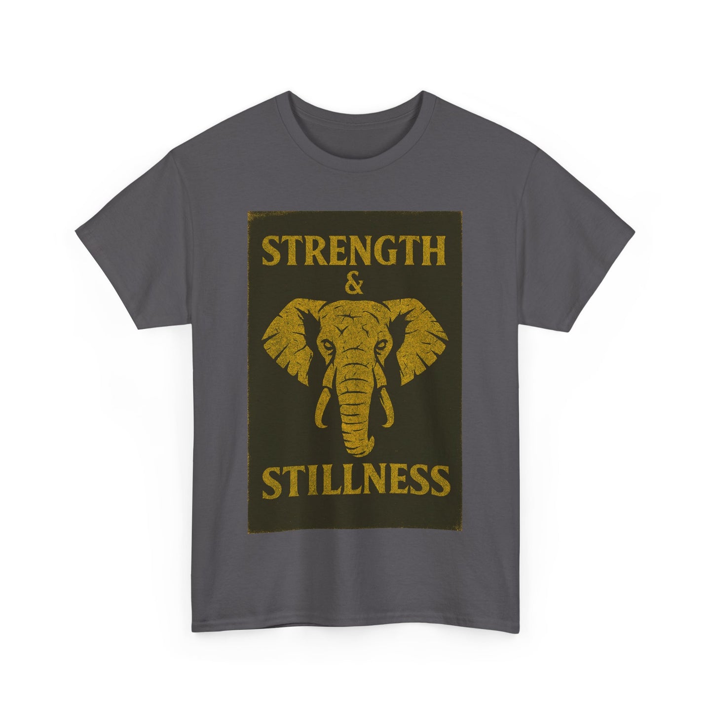 Adult Unisex 'Elephant Strength & Stillness' Tee