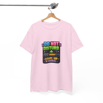 Do Not Disturb Level Up Gamer Tee