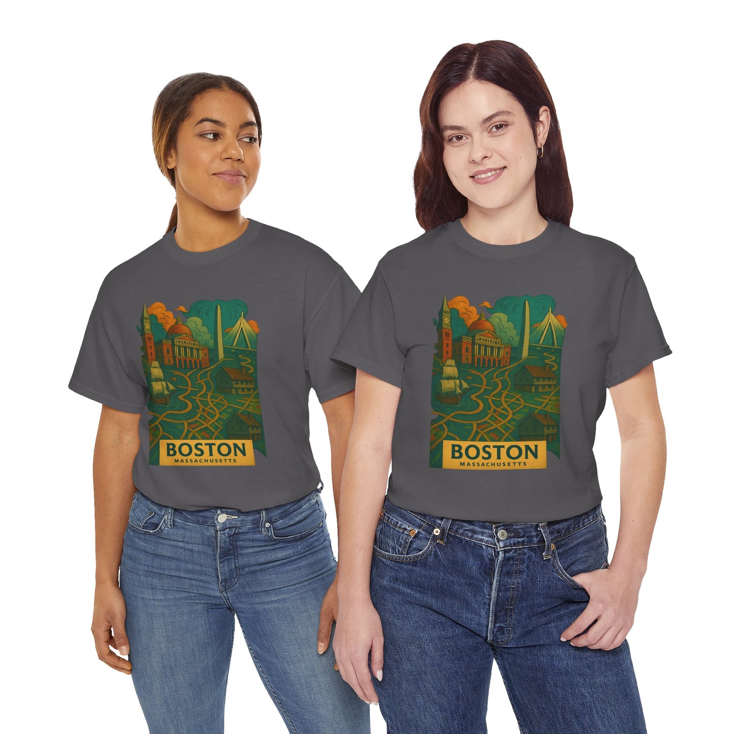 Adult Unisex Boston Surreal Tee (North America Customers)