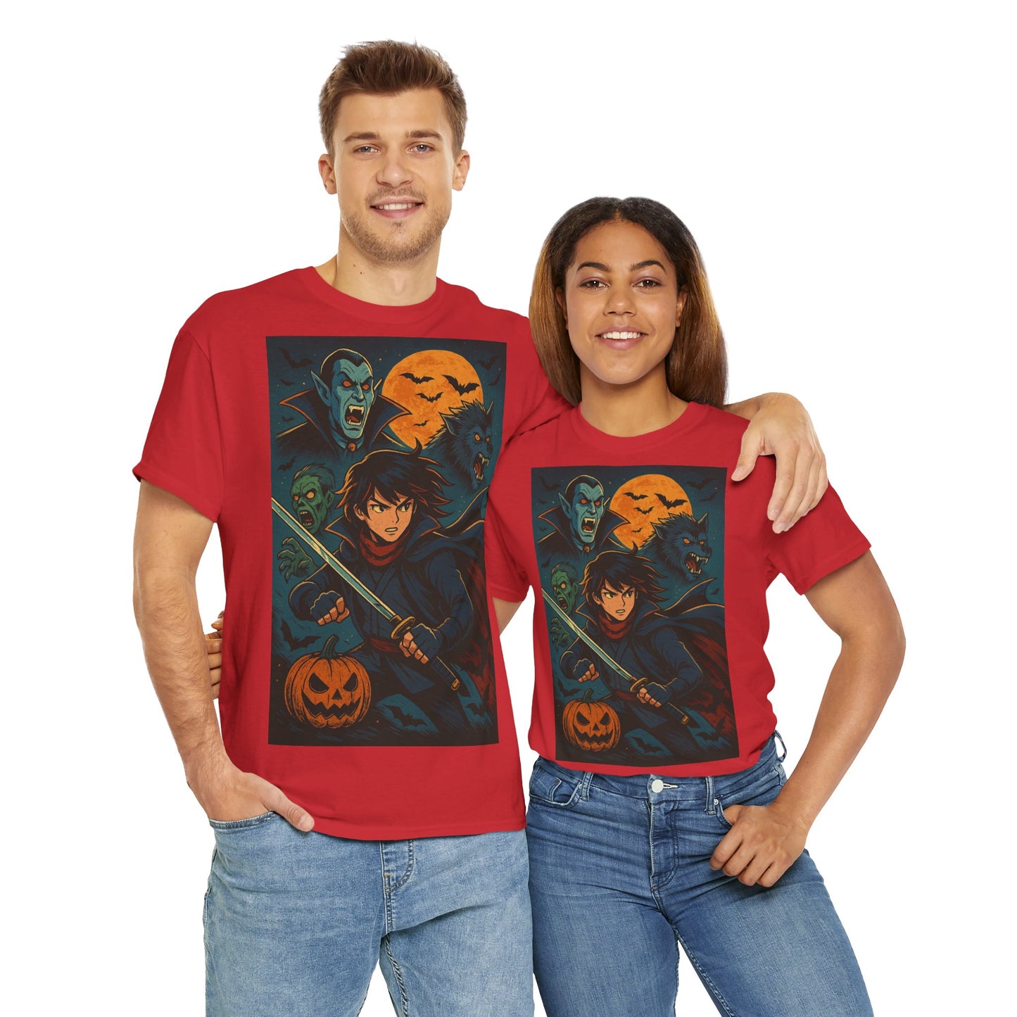 Adult's Anime Halloween Monster Hunter Unisex Tee